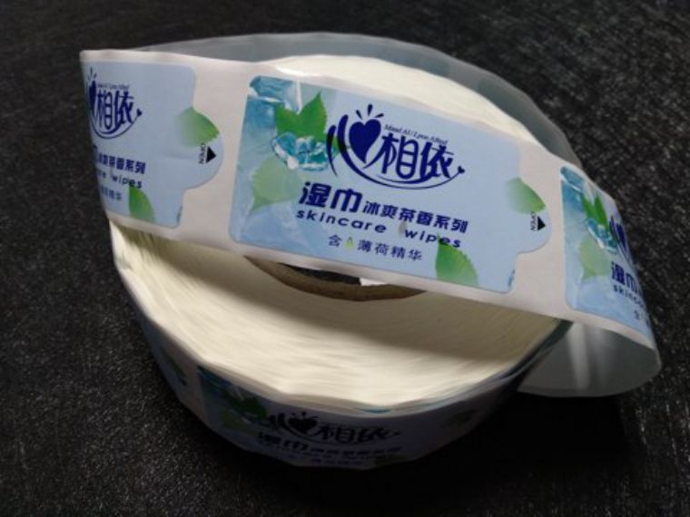 濕巾標(biāo)簽貼紙