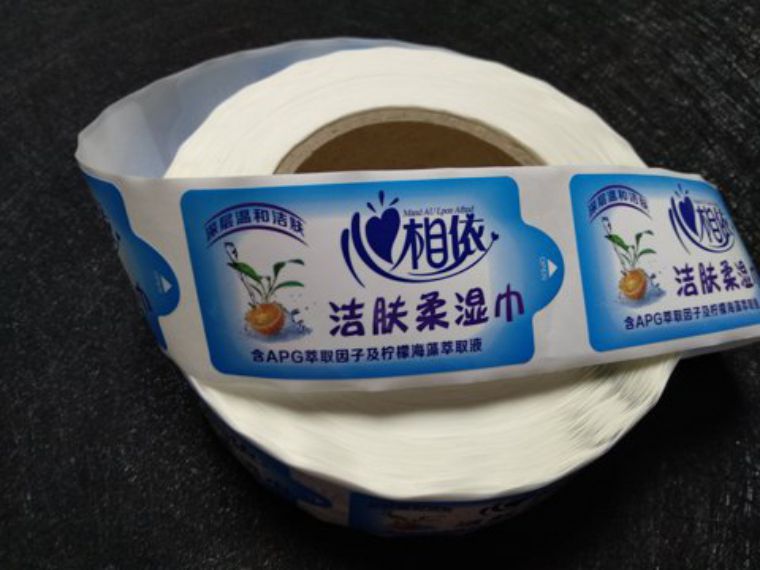 濕巾標(biāo)簽貼紙