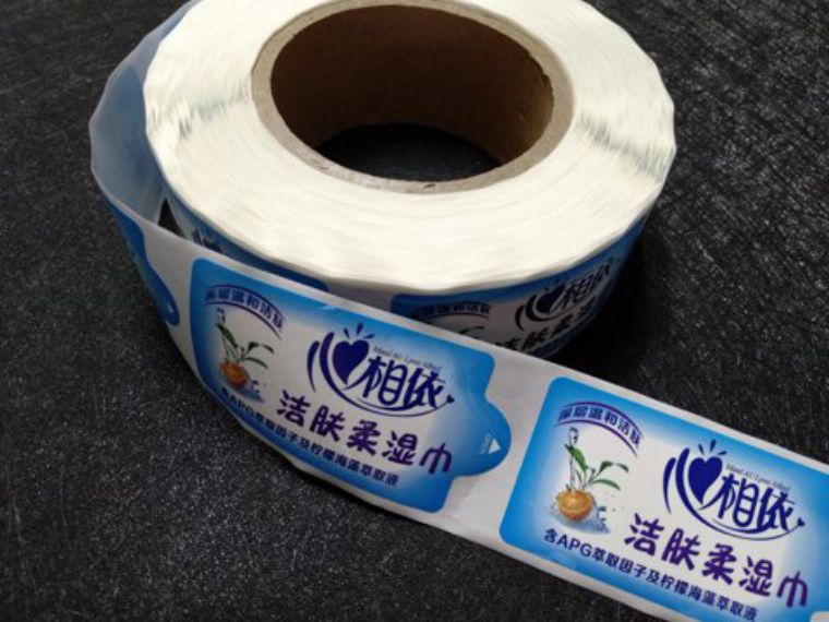 濕巾標(biāo)簽貼紙