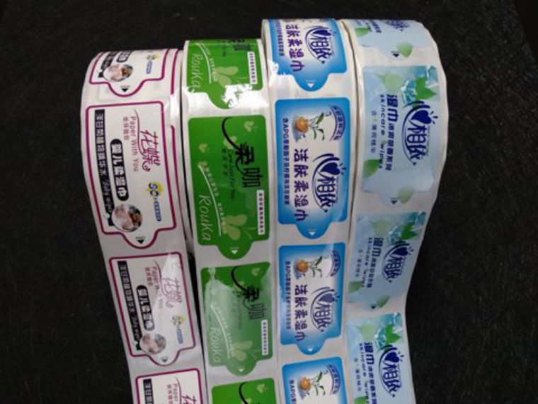 濕巾標(biāo)簽貼紙